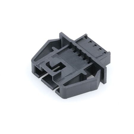 Molex Board Connector, 5 Contact(S), 1 Row(S), Male, 0.1 Inch Pitch, Crimp Terminal, Black Insulator 701070039